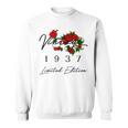ヴィンテージ 89歳の誕生日 デコレーション ヴィンテージ 1937 89歳 スウェットシャツ