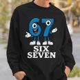 67 シックスセブン 6-7 Gen Alpha イタリアンブレインロットゲームミーム スウェットシャツ 彼への贈り物