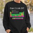 Can I Lick It 周期表 スウェットシャツ 彼への贈り物