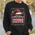 Due To Inflation Ugly Christmas Sweaters Christmas Sweatshirt Gifts for Him