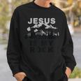 Jesus Is My Rock – Psalm 62 スウェットシャツ 彼への贈り物