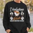 L'évolution D'un Grand Bouvieruisse Sweater e Cadeaux pour lui
