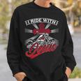 Motorcycle Biker Motorbike Rider I Ride With Jesus Sweatshirt Unisex Gifts for Him Motorcycle Biker Motorbike Rider I Ride With Jesus Sweatshirt Unisex Gifts for Him