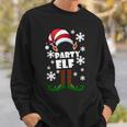 Party Elf Partnerlook Elfen Weihnachten Ugly Christmas Sweatshirt Geschenke für Ihn