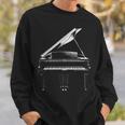 Piano À Queue Instrument De Musique Illustration Graphique Piano À Queue Sweater e Cadeaux pour lui