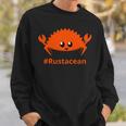 Rustプログラミング言語tシャツ – システムプログラマー開発者 長袖tシャツ スウェットシャツ 彼への贈り物