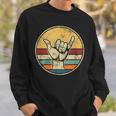 Shaka Surfing Beach Apparel Surfer Greeting Hand Sweatshirt Unisex Gifts for Him