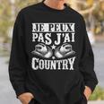 Vintage Humour Danseur Country Je Peux Pas J'ai Country Sweater e Cadeaux pour lui