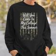 Will You Come To My Cottage This Summer Camo Meme Sweatshirt Gifts for Him Will You Come To My Cottage This Summer Camo Meme Sweatshirt Gifts for Him