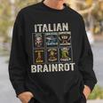 イタリアン・ブレインロット Italian Brainrot スウェットシャツ 彼への贈り物