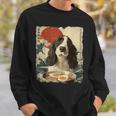 イングリッシュスプリンガー・スパニエル 英語 スプリンガー スパニエル 犬 ラーメン スウェットシャツ 彼への贈り物