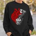 オートバイ エンジン バイカー アンチバレンタインデー 面白いグラフィック 長袖tシャツ スウェットシャツ 彼への贈り物