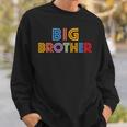 キッズ Big Brother Big Bro -Intage Retro Classic スウェットシャツ 彼への贈り物