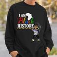 キッズ アイ・アム・ブラック・ヒストリー・シャツキッズガールズブラック・ヒストリー・マンス用 スウェットシャツ 彼への贈り物