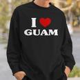 グアムアイハートグアムお土産i Love Guam スウェットシャツ 彼への贈り物