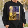 グスタフ・クリムト パラス・アテネ 2 アーティスト向け スウェットシャツ 彼への贈り物