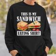 サンドイッチ服 This Is Myandwich Eating スウェットシャツ 彼への贈り物