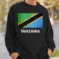 タンザニア国旗tシャツ スウェットシャツ 彼への贈り物