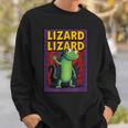 トカゲトカゲミームコミックポスター スウェットシャツ 彼への贈り物