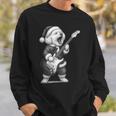 ビション・フリーゼ ギターを弾く クリスマス 犬好き スウェットシャツ 彼への贈り物