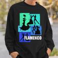フラメンコダンサー用フラメンコtシャツ レトロメンズフラメンコ スウェットシャツ 彼への贈り物