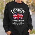 ユニオンジャック 英国の国旗 グレートブリテン ロンドン Union Jack 長袖tシャツ スウェットシャツ 彼への贈り物