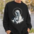 ルルドの聖母マリア 強力なシンボル 母マリア スウェットシャツ 彼への贈り物
