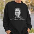 反社会主義と共産主義者 スターリン スウェットシャツ 彼への贈り物