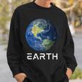 太陽系 第3惑星 地球 宇宙 スウェットシャツ 彼への贈り物
