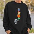 宇宙飛行士 プラネット アイスクリーム 宇宙服 スウェットシャツ 彼への贈り物