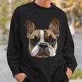 芸術的なフレンチドッグ愛好家フレンチブルドッグ スウェットシャツ 彼への贈り物