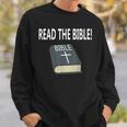 読む 聖書 信仰 キリスト教 イエス・キリスト スウェットシャツ 彼への贈り物