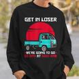 軽トラックジャパン ミニトラック Get In Loser 日本トラック スウェットシャツ 彼への贈り物