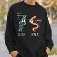 面白い生物学誇り高き生物学者微生物学 Dna Rna スウェットシャツ 彼への贈り物