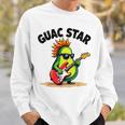 Guactar 面白い アボカド愛好家 食べ物 駄洒落プリント メンズ レディース キッズ スウェットシャツ 彼への贈り物