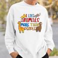 Me Gustan Los Animales Más Que Las Personas Que Amo A Los Amantes Del Bienestar Animal Camisa de entrenamiento Regalos para él
