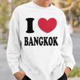 I Love Bangkok バンコクが大好き スウェットシャツ 彼への贈り物