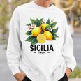 シチリア イタリア シチリア イタリア フレッシュ イタリアン レモン シチリア スウェットシャツ 彼への贈り物