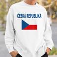 チェコ国旗 チェコ国旗 チェコ国旗 チェコlajka Ceske メンズ レディース スウェットシャツ 彼への贈り物