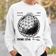 バックミンスター フラー 測地線 特許 科学 工学 数学 スウェットシャツ 彼への贈り物
