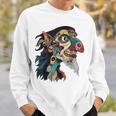 ババヤガ 神話 グラフィック ファンタジー イラスト ババヤガ スウェットシャツ 彼への贈り物