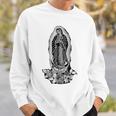 聖母デグアダルーペ サンマリア バックプリント クリスチャン スウェットシャツ 彼への贈り物