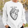 解剖学的に正しい人間の心臓tem Aorta Cardio スウェットシャツ 彼への贈り物