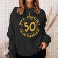 50歳の誕生日パーティー記念tシャツ、ハーフセンチュリークラブ スウェットシャツ 彼女への贈り物