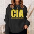 Cia クーガー検査剤 ファニー Cia スウェットシャツ 彼女への贈り物