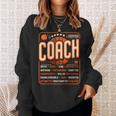 Coach Definition コーチtシャツ 男性用 面白いコーチ 長袖tシャツ スウェットシャツ 彼女への贈り物