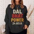 Dal Bhat Power 24 Hour ネパールトレッキングデザイン スウェットシャツ 彼女への贈り物