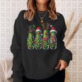 Christmas Pickle Pickle Xmas Lights Ugly Sweater Sweatshirt Gifts for Her Christmas Pickle Pickle Xmas Lights Ugly Sweater Sweatshirt Gifts for Her