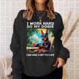 Doberman I Work Hard Doberman Lover Sweatshirt Gifts for Her Doberman I Work Hard Doberman Lover Sweatshirt Gifts for Her