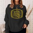 Inca Kola ペルーゴールデンコーラ バブルガムクリーム ソーダ ゴールド スウェットシャツ 彼女への贈り物